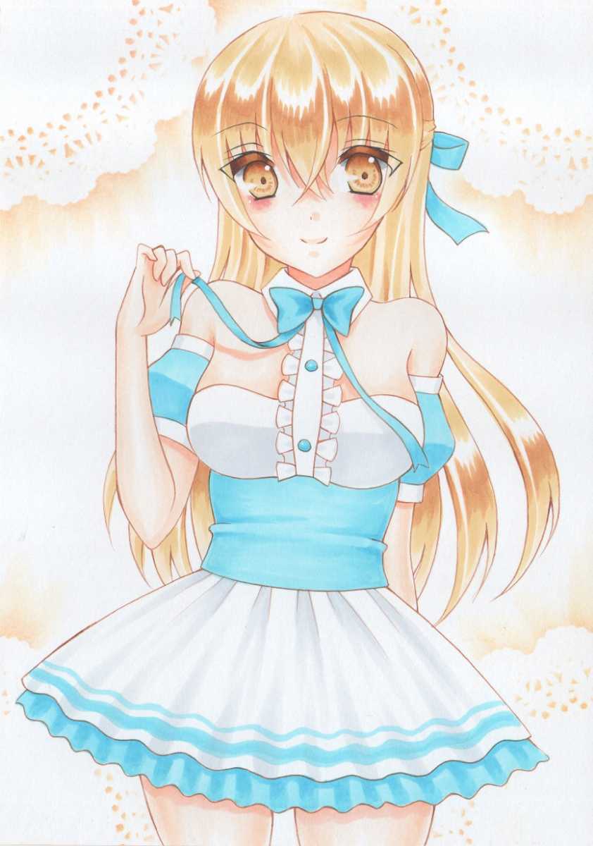 手描きイラスト アイドル衣装 オリジナル 手描きイラスト 売買されたオークション情報 Yahooの商品情報をアーカイブ公開 オークファン Aucfan Com