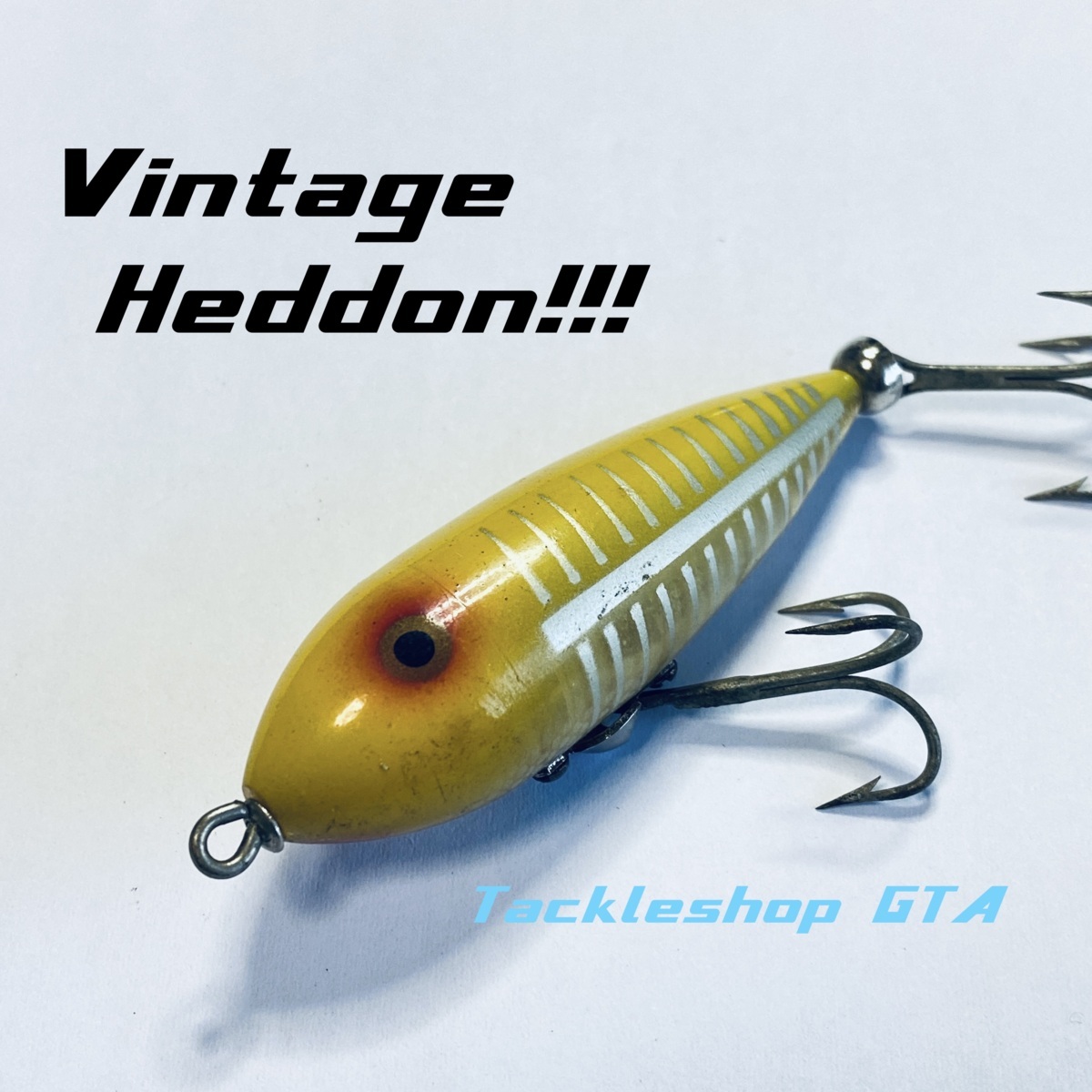 オールドヘドン　ファーストザラ　金目　初期モデル　1950年代　HEDDON ◇23 【1950年代】Vintage Heddon Baby Zara!! オールドへドン