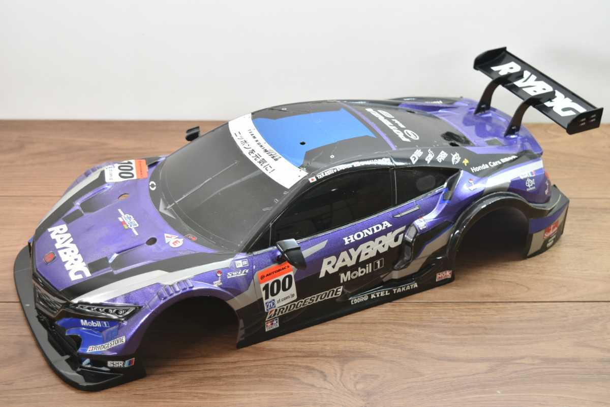 希少 新品 タミヤ 1/10 レイブリック NSX 2005 軽量完成ボディ 再生産
