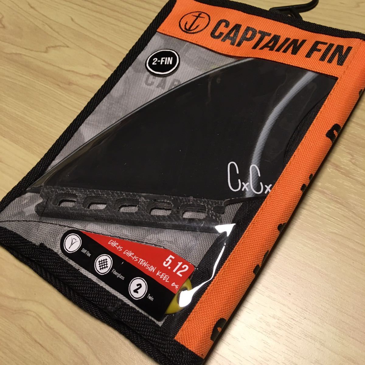 CAPTAIN FIN CHRISTENSON KEEL ESPECIAL TWIN SINGLE TAB キャプテン 