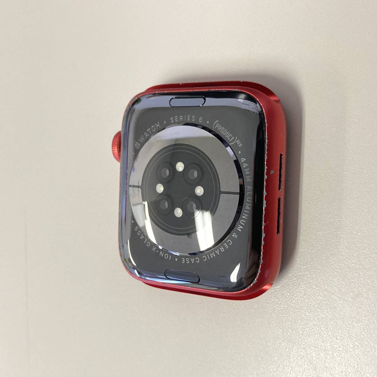 中古】AppleWatch Series6 GPSモデル 44mm M00M3J/A ≪レッド