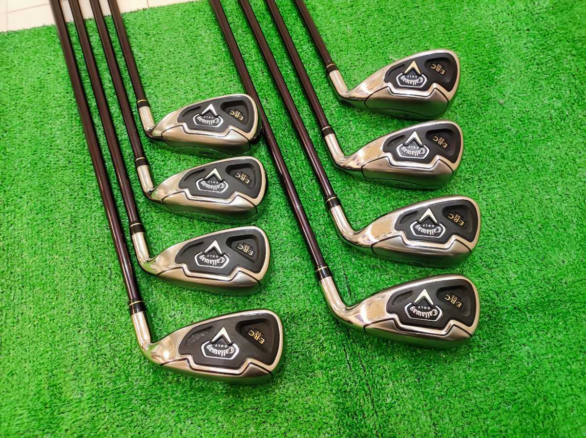 キャロウェイ ERC FUSION アイアンセット 豪華8本 Callaway E.R.C