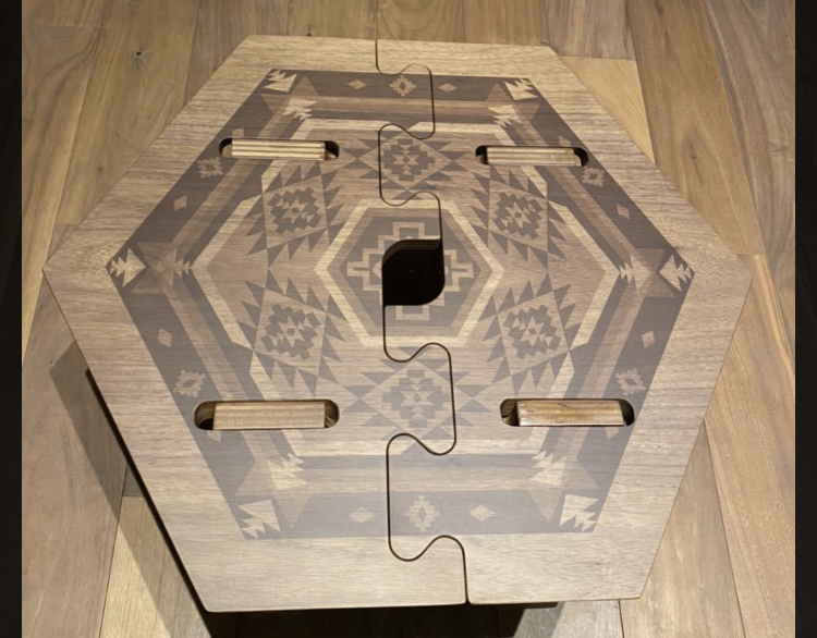 新品未使用 ヘキサテーブル クル美ンドル 艶消し TheArth ざぁーっす