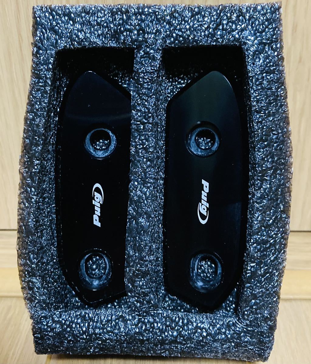 在庫あり Puig 3847N ミラーキャップ Kawasaki ZX-10R (16-19)/ ZX