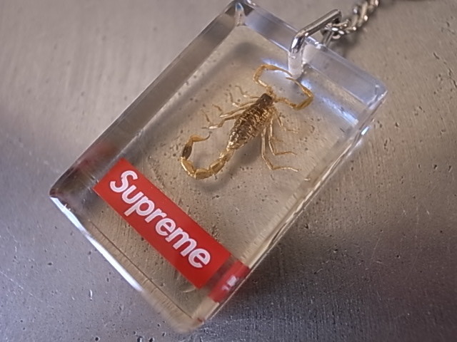☆ 2010年 10AW Supreme シュプリーム Scorpion Keychain スコーピオン 