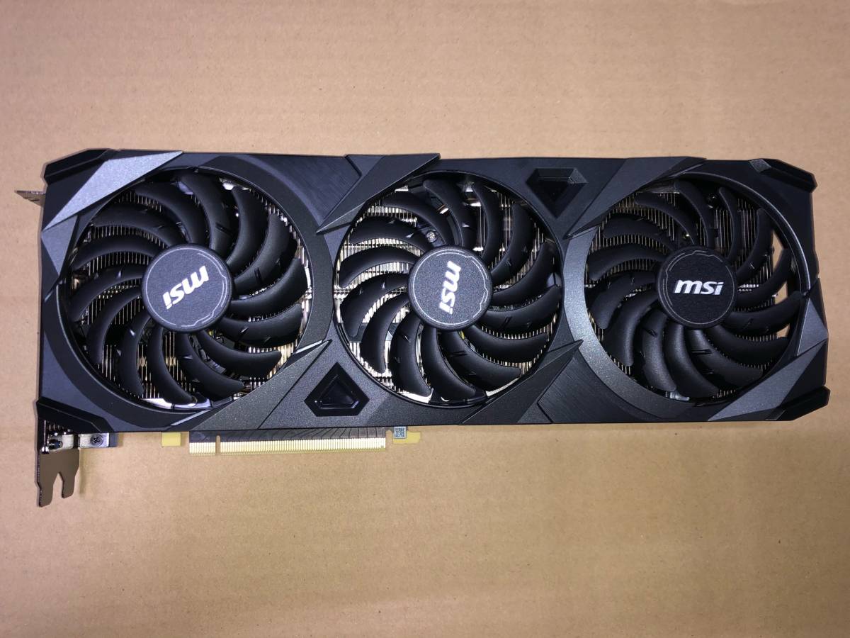 ○ほぼ未使用○msi（GeForceRTX3080 VENTUS 3X PLUS 10G OC LHR 