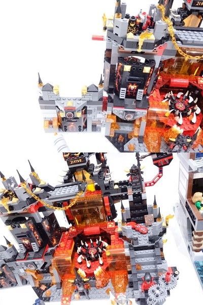 075 LEGO レゴ ネックスナイツ 悪のメガマグマ神殿/ニンジャゴーシティ