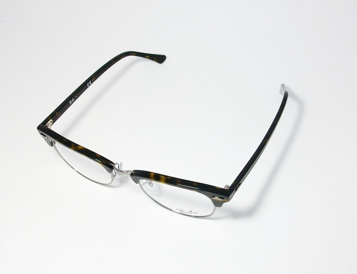 RayBan レイバン クラブマスター 眼鏡 メガネ フレーム RB5154-2012-51 RX5154-2012-51 度付可 ダークハバナ（ダークブラウンデミ） レイバン クラブマスター RayBan 0 選べるレンズ15色 ブランド別
