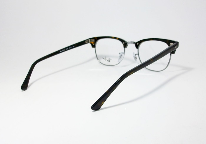 RayBan レイバン クラブマスター 眼鏡 メガネ フレーム RB5154-2012-51 RX5154-2012-51 度付可 ダークハバナ（ダークブラウンデミ） レイバン クラブマスター RayBan 0 選べるレンズ15色 ブランド別