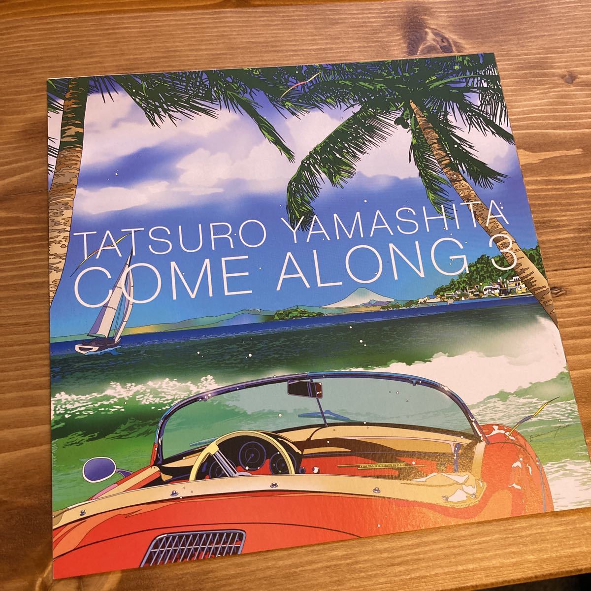 ドーナツ盤epサイズチラシ 鈴木英人 デザイン 山下達郎 Come Along3 永井博 シティポップ チラシ 売買されたオークション情報 Yahooの商品情報をアーカイブ公開 オークファン Aucfan Com