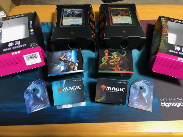 神河：輝ける世界 統率者デッキ 2種セット のサプライ品【MTG】NEC 