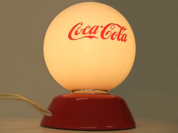 Coca-Cola】コカ・コーラ 照明 スタンド テーブルランプ ☆2000円 