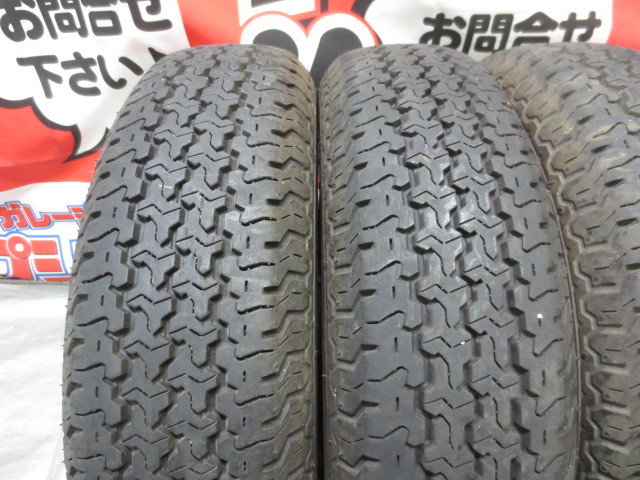 ヨコハマ YOKOHAMA SUPER VAN 355 145/80R12 6PRLT 2015年 5.6ｍｍ 6分山 中古 ラジアルタイヤ 4本 ミニキャブ 軽トラック バン SUPER VAN 0 バン 新品 LT(6PR