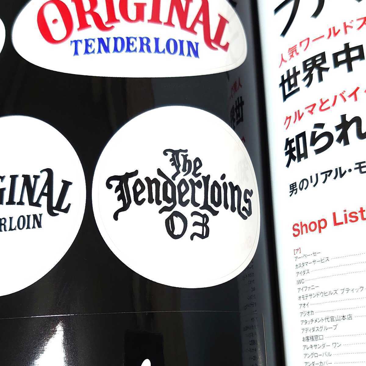 ☆未使用 廃盤 東京 渋谷 恵比寿 テンダーロイン ステッカー シール 8