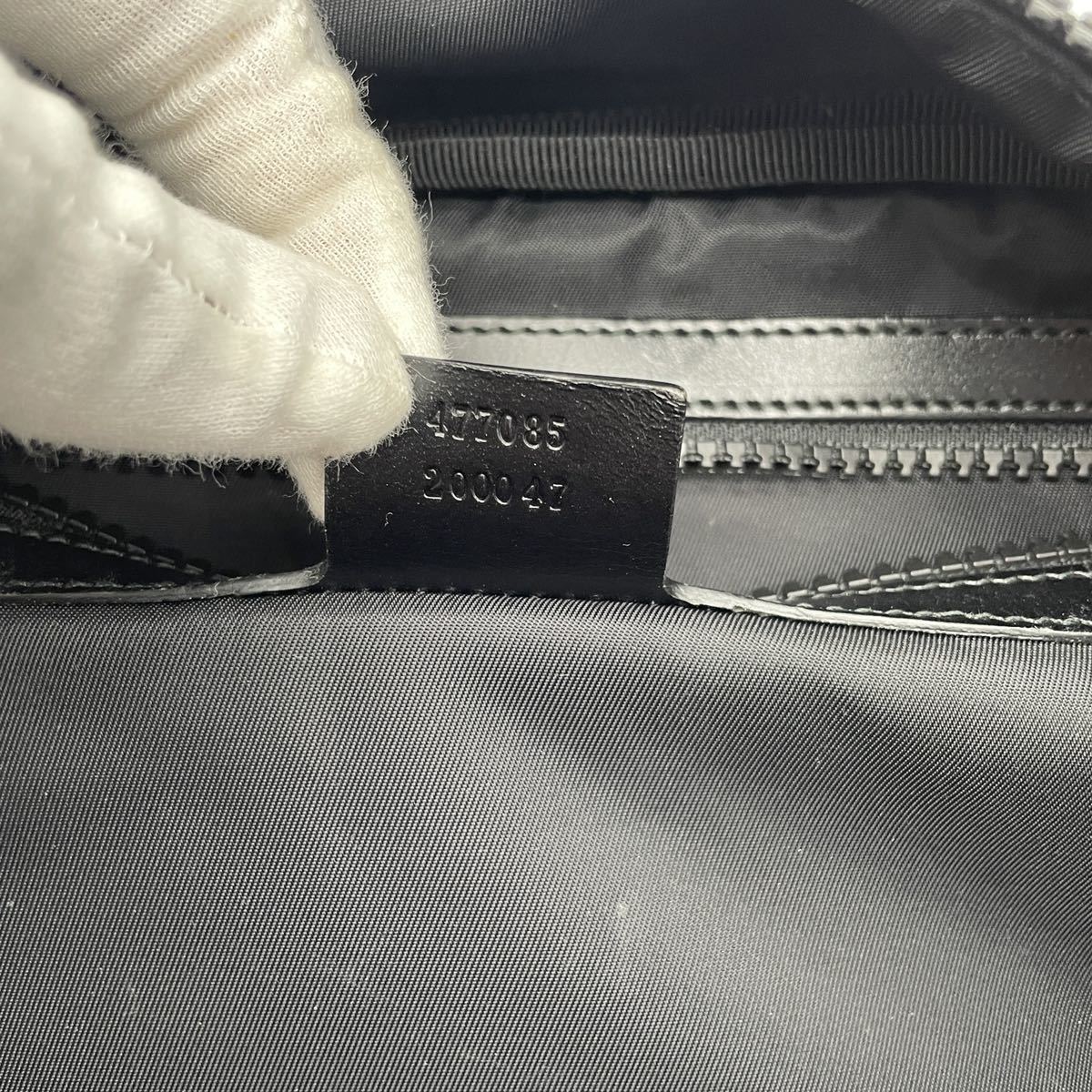 1円 【新品同様】 GUCCI グッチ エンブロイダリー ボディバッグ 