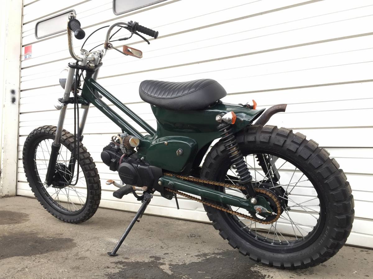 新潟発 ホンダ カブ スーパーカブ C50 カスタム 115cc 5速 走行300km 
