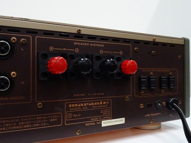 marantz プリメインアンプ PM-99SEF ジャンク ▽ 4BF6C-1
