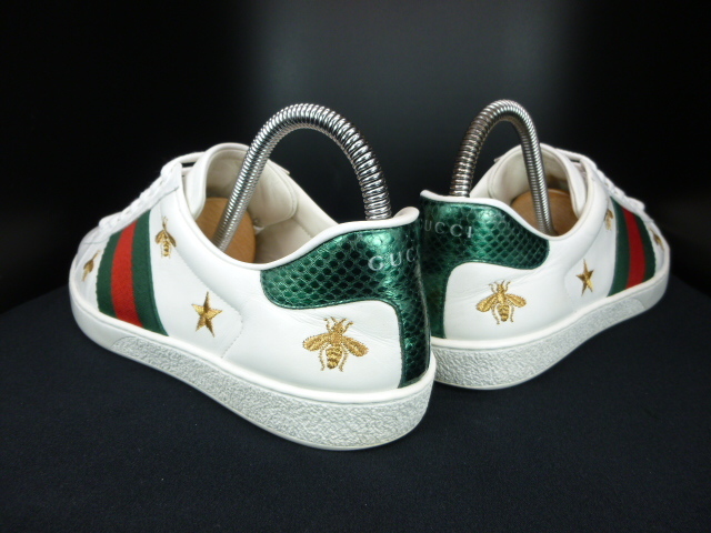 ◇本物保証◇グッチ◇GUCCI◇メンズ/エース/ビー/ハチ(蜂)/エンブロイ 