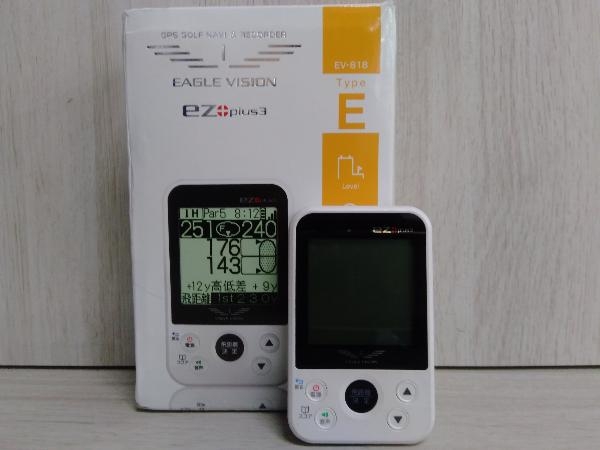EAGLE VISION ez plus3 イーグルビジョン EV-818 | GPSゴルフナビ