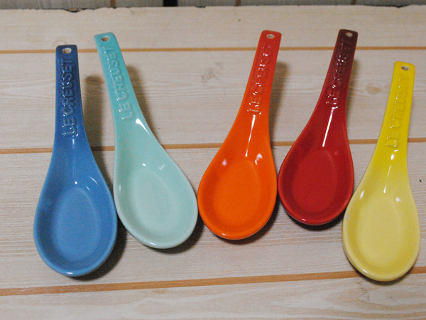 LE CREUSET ル・クルーゼ○レンゲ スプーン 匙 ネオレンゲ 5本セット