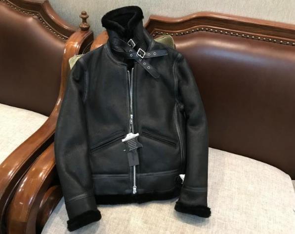 シープスキン 復刻30's USAF TYPE B-3 ムートン フライトジャケット ...