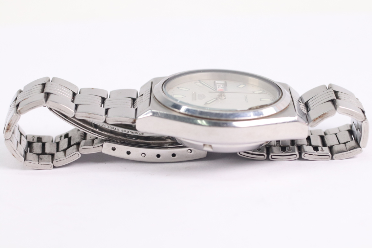 SEIKO セイコー 5 ファイブ「7S26-0570」裏スケ デイデイト AT / 自動 