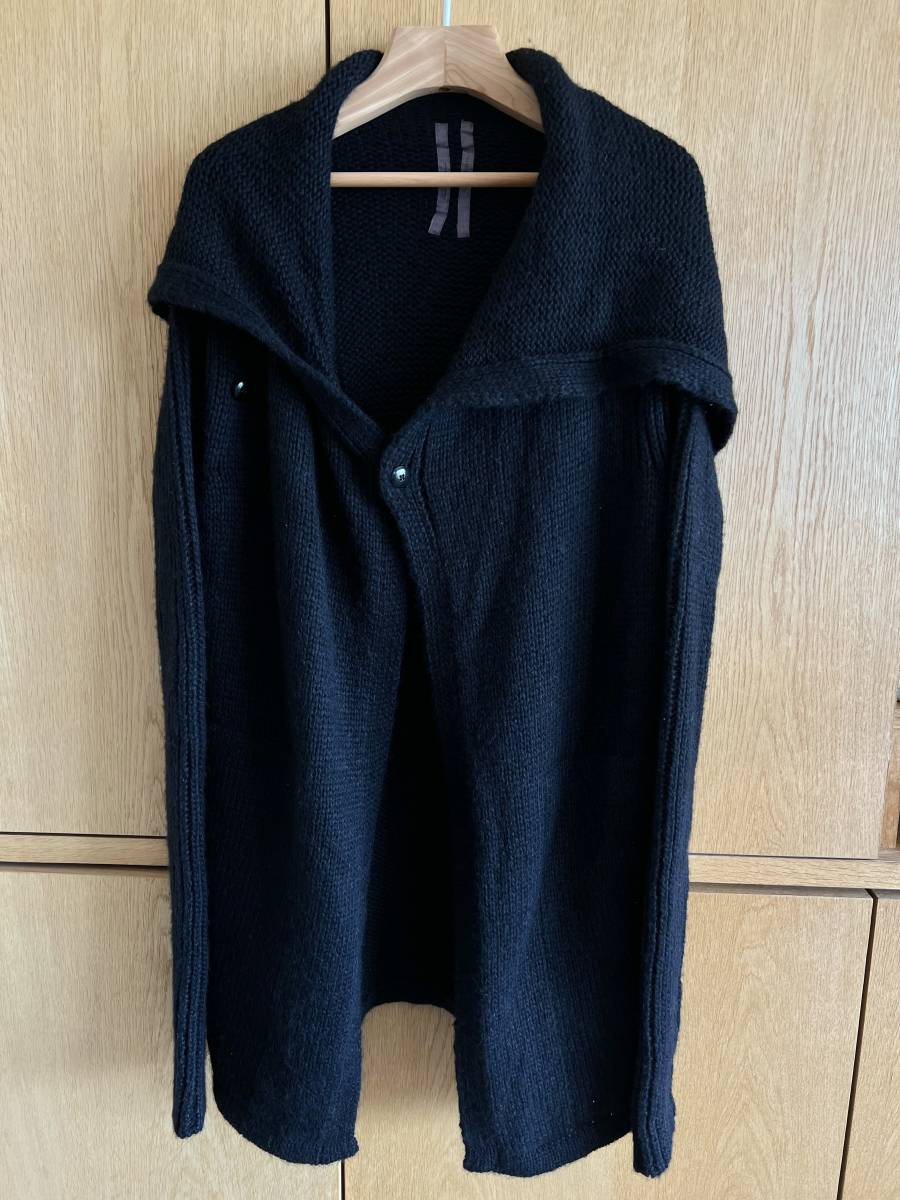 美品 : 送料無料 / rick owens / シルク＆アルパカ : ロング 