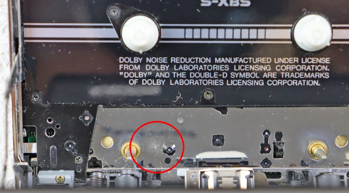 S◎ジャンク品◎『ステレオカセットプレーヤー S-XBS』 RQ-S33