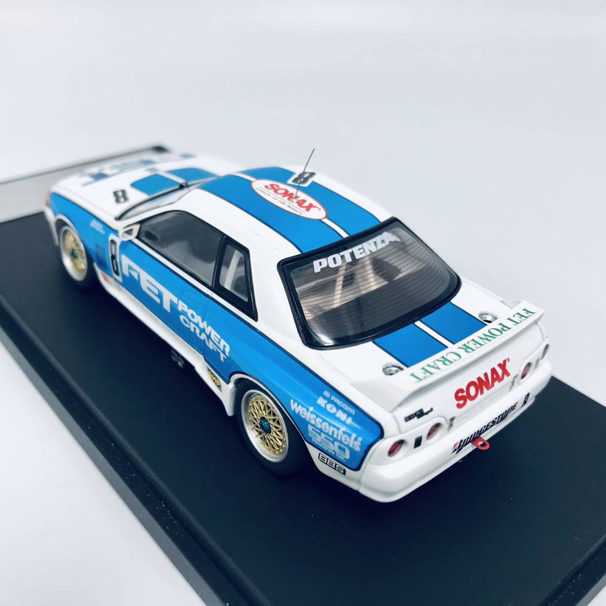絶版モデル HPIレーシング 1/43 1993年型 R32系 スカイラインGT-R #8