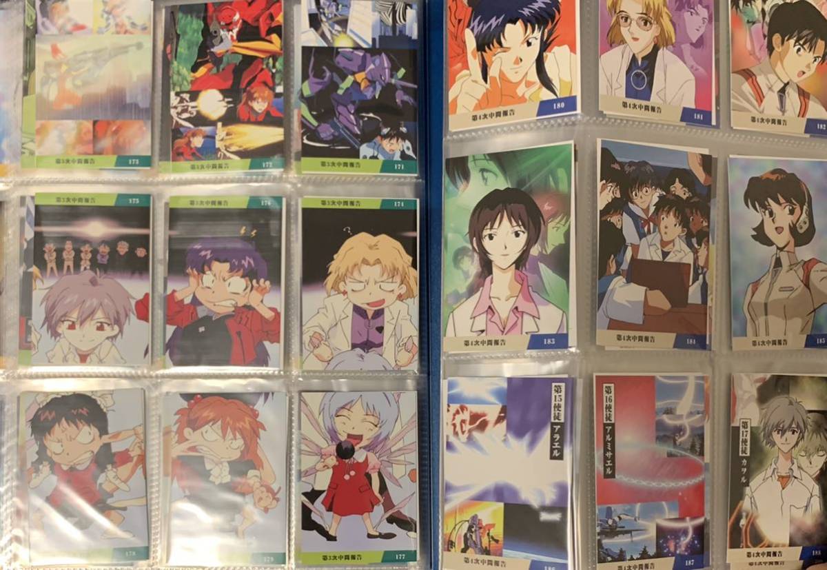 エヴァンゲリオン カルビー カード まとめ売り 175枚 ラッキーカード