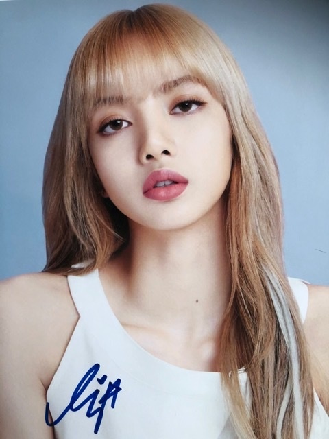 BLACKPINK リサフォトブック直筆サイン入り0327 VOL.1 公式通販