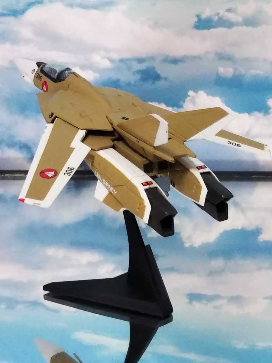 1 144 U N Spacy Vf 1a 地球統合軍 可変戦闘機 バルキリー 超時空要塞マクロス カフェレオ 技mix F Toys 完成品 売買されたオークション情報 Yahooの商品情報をアーカイブ公開 オークファン Aucfan Com