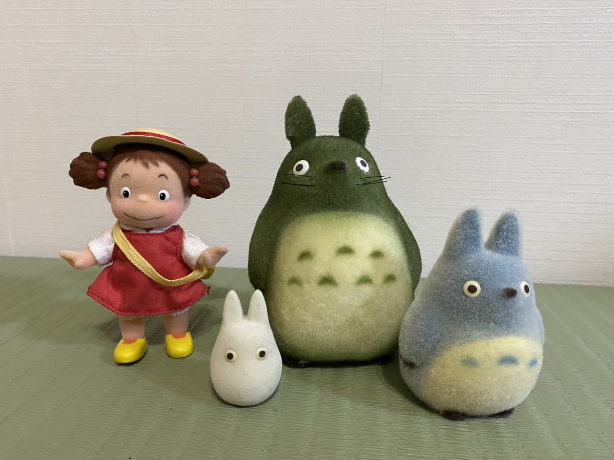 トトロ フィギュア ４体セット ジブリ めいちゃん 宮崎駿 となりのトトロ 売買されたオークション情報 Yahooの商品情報をアーカイブ公開 オークファン Aucfan Com