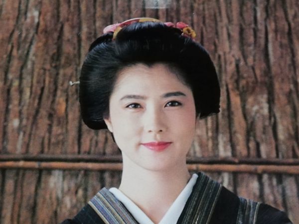 大原麗子ポスター（約103×36.5センチ）サントリーレッドエクストラ