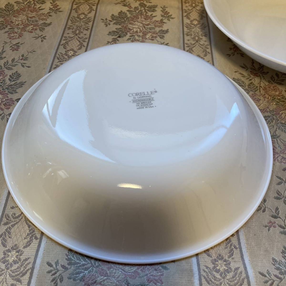 Corelleジャストホワイトパスタボウル