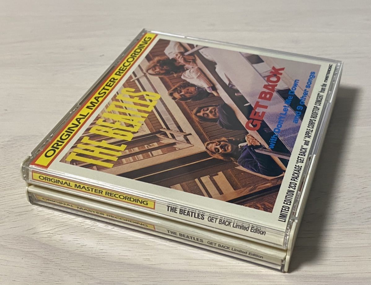 超美品☆THE BEATLES -GET BACK/MASTERDISC/LIMITED EDITION 2CDセット 