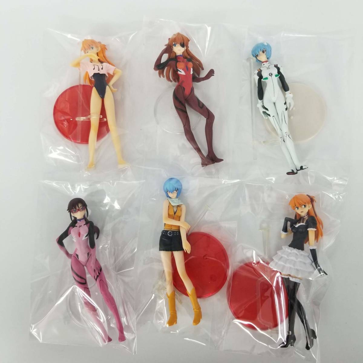 新世紀エヴァンゲリオン レイ アスカ 6体セット 新世紀