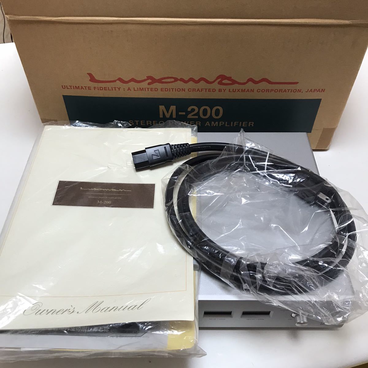 LUXMAN パワーアンプ M-200 【公式通販】