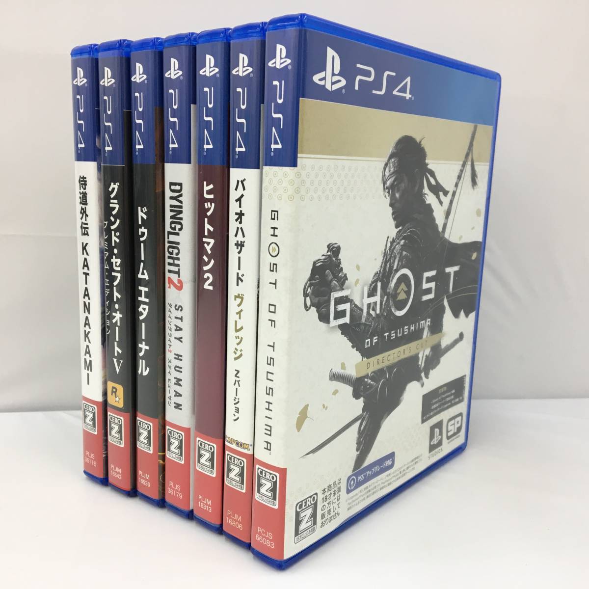 ☆【1円～/中古動作品】PS4ソフト Z指定 7本セット ダイイングライト 