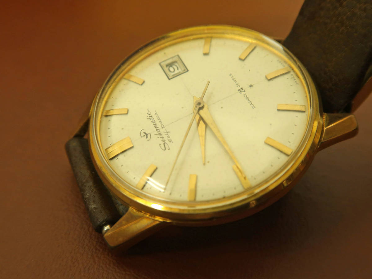 中古 腕時計 seiko matic selfdater セイコー マチック DIASHOCK 