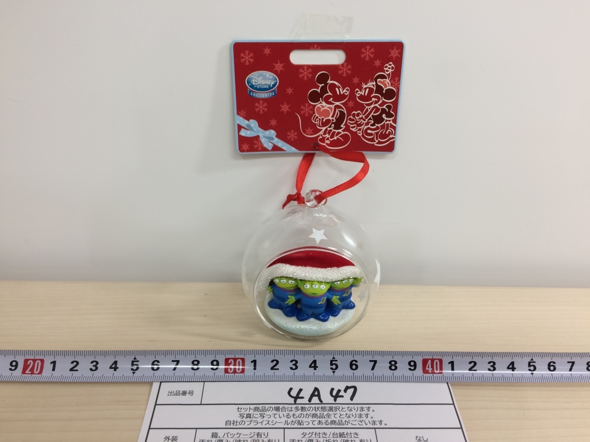 ディズニーストア ピクサー トイストーリー ガラスドーム オーナメント