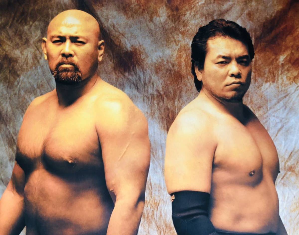 稀少品 B2サイズ 三沢光晴 武藤敬司 ポスター ゲーム宣伝用(格闘技