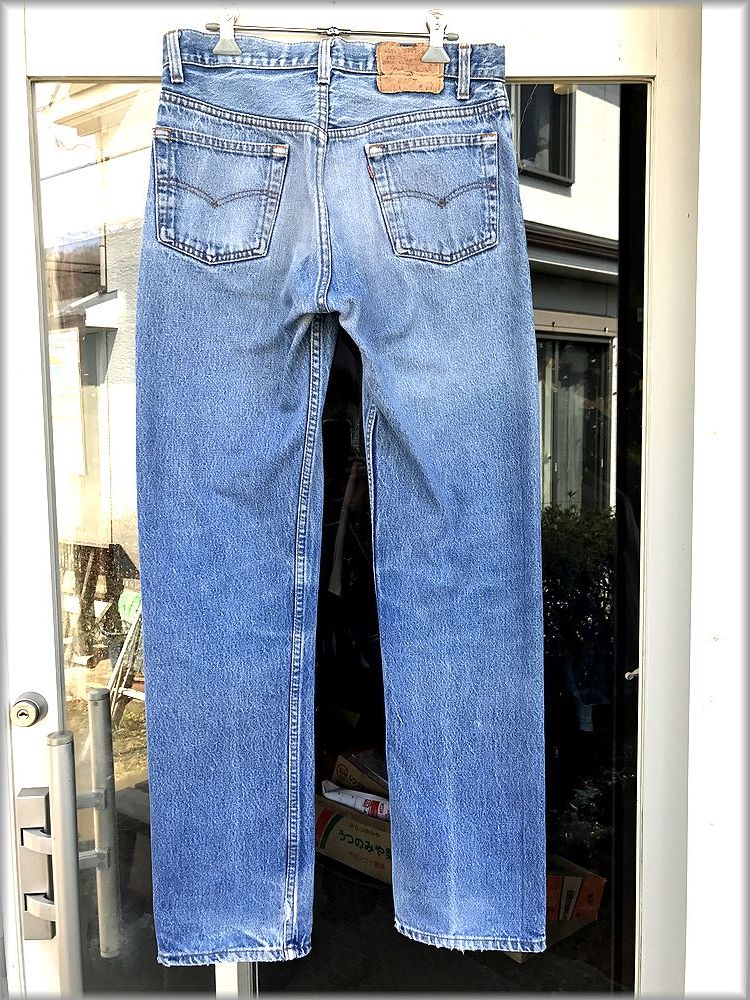☆80s 87年 USA製 リーバイス 501 デニムパンツ ハチマル W31☆検