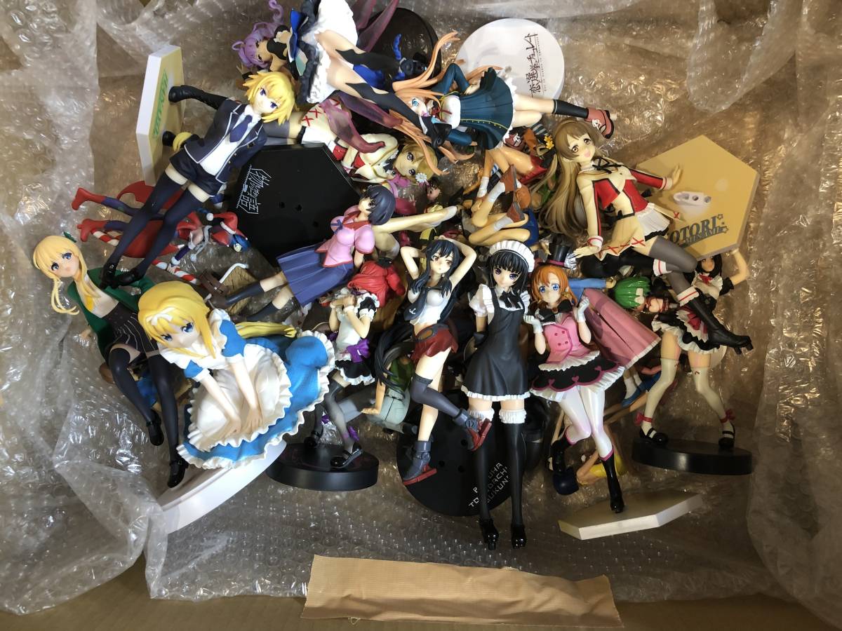ジャンク品 美少女系 フィギュア 100個～まとめセット&frasl; ラブ
