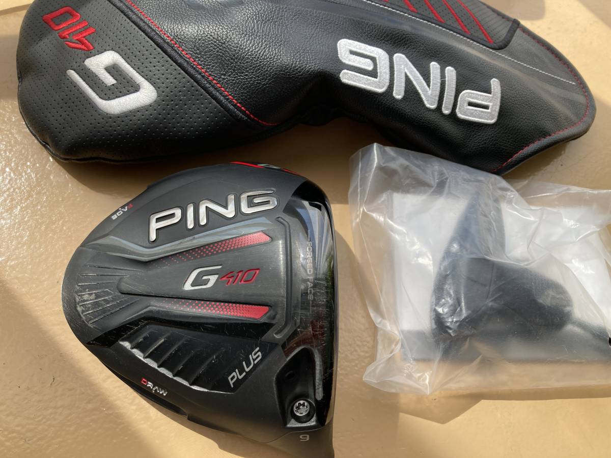 G410 PLUS ドライバー 公式通販 9° ピン PING ヘッドのみ ヘッドカバー