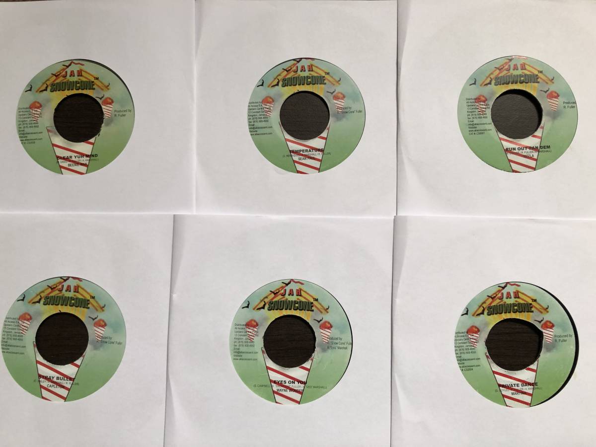 レゲエ レコード 7インチ Jah Snowcone レーベル Applause Riddim 6枚セット/(レゲエ)｜売買されたオークション ...