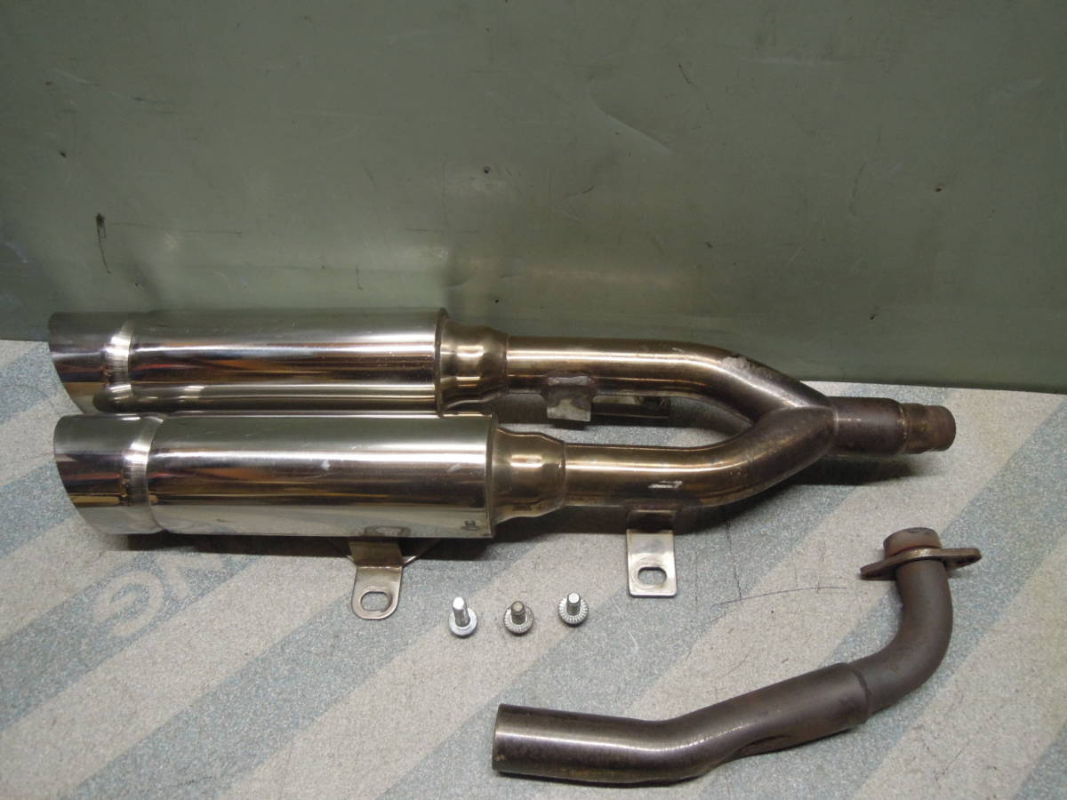 マジェスティ250 SG03J用社外マフラーツインマフラー ステンレス 