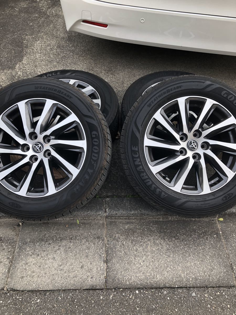 AXVH 70 カムリ 純正 アルミホイール 18×8.0J＋50 235/45R18 中古 検