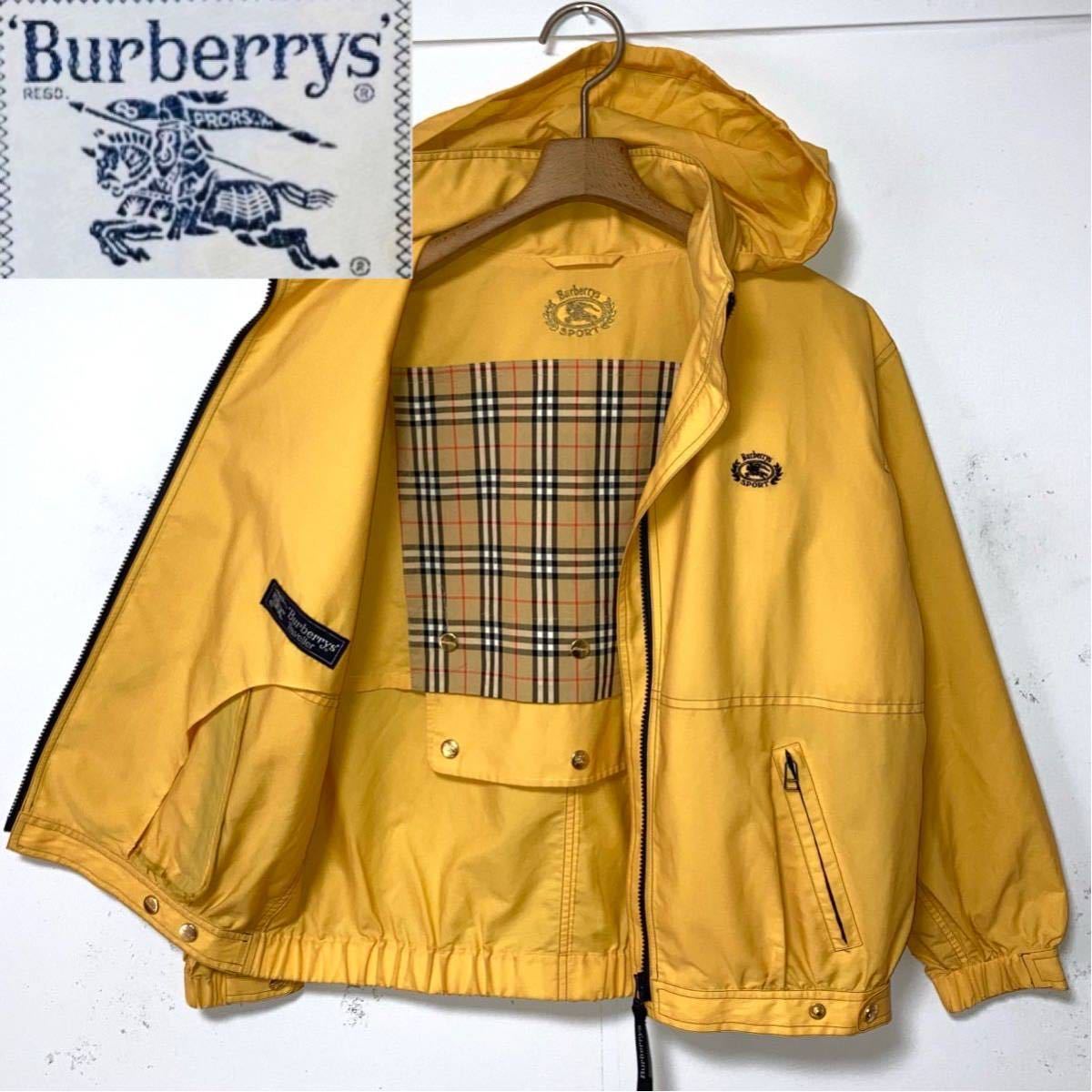 極希少！Burberrys SPORT バーバリープローサム ホースマーク・ノバ 
