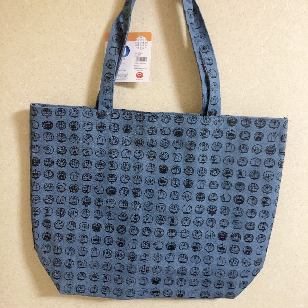 即決 新品 Asoko アソコ デニム ドラえもん ランチトートバッグ 最新 Asoko